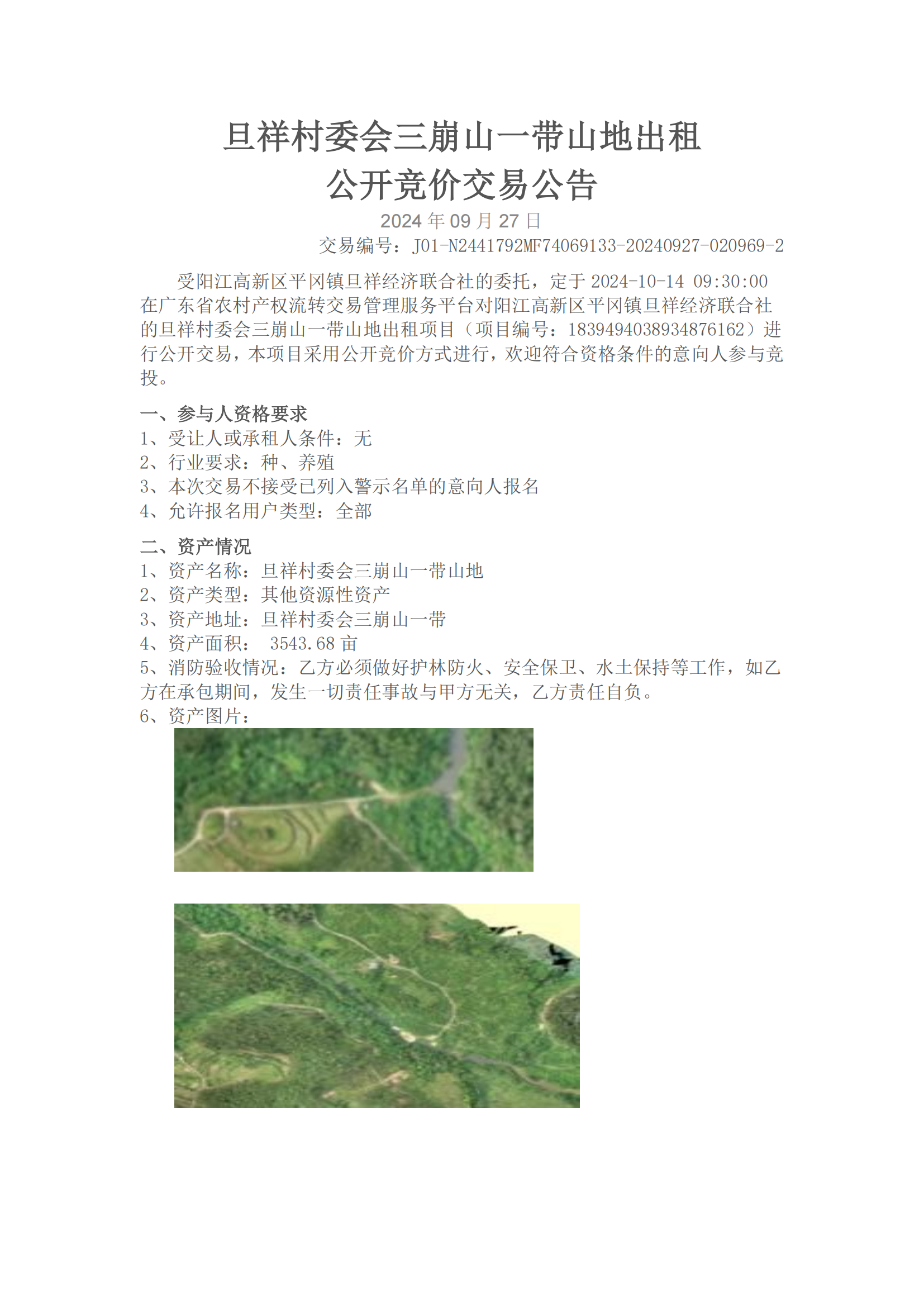 旦祥村委會(huì)三崩山一帶山地出租交易公告_00.png